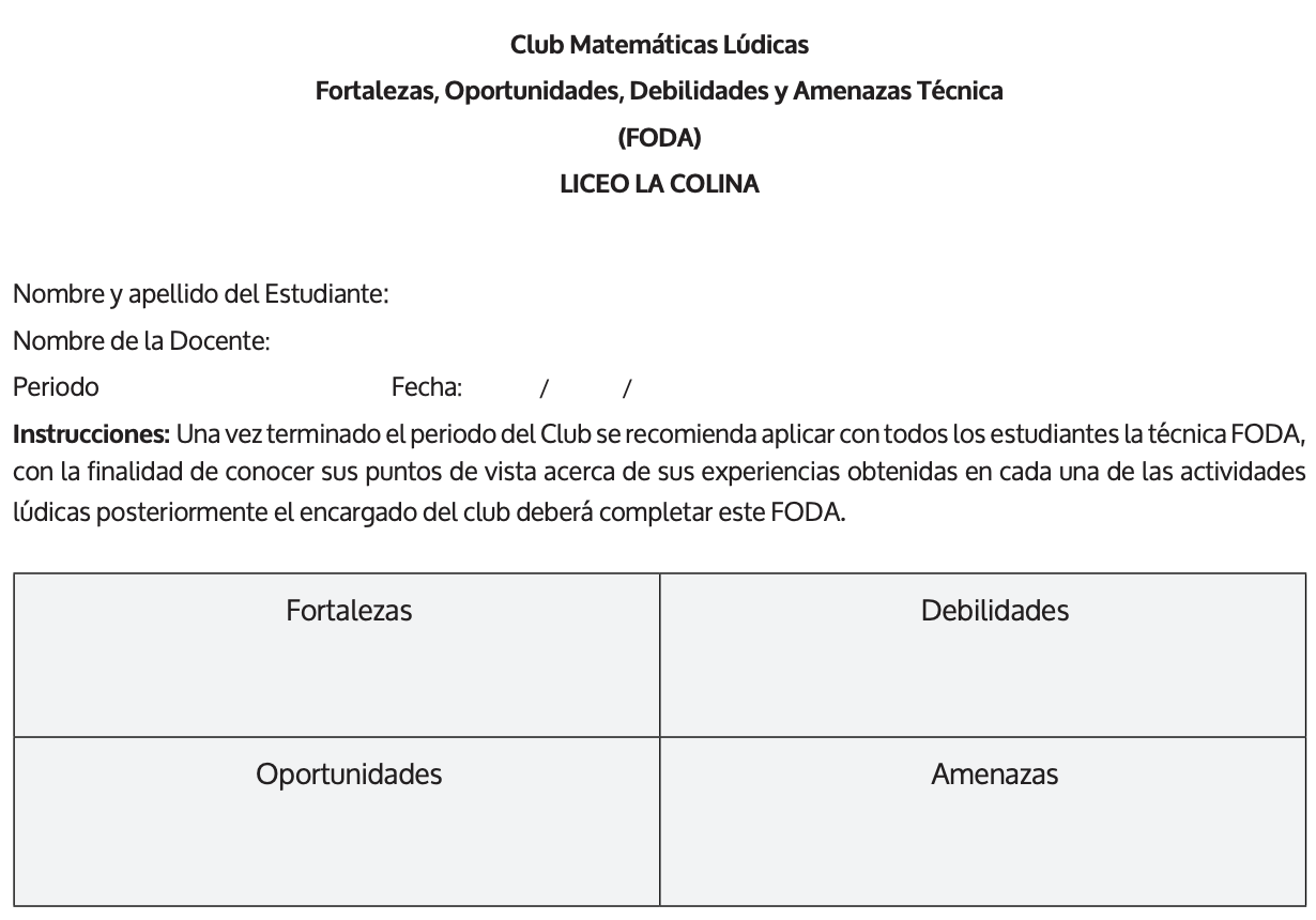 Vista de Club de matemáticas lúdicas para estudiantes del Liceo La  Colina-Quito | International Journal of New Education