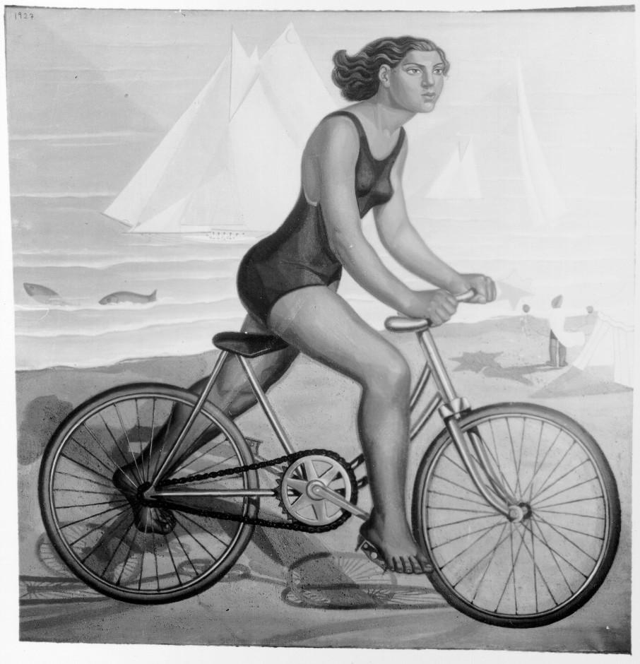 Imagen en blanco y negro de una persona con una bicicleta

Descripción generada automáticamente