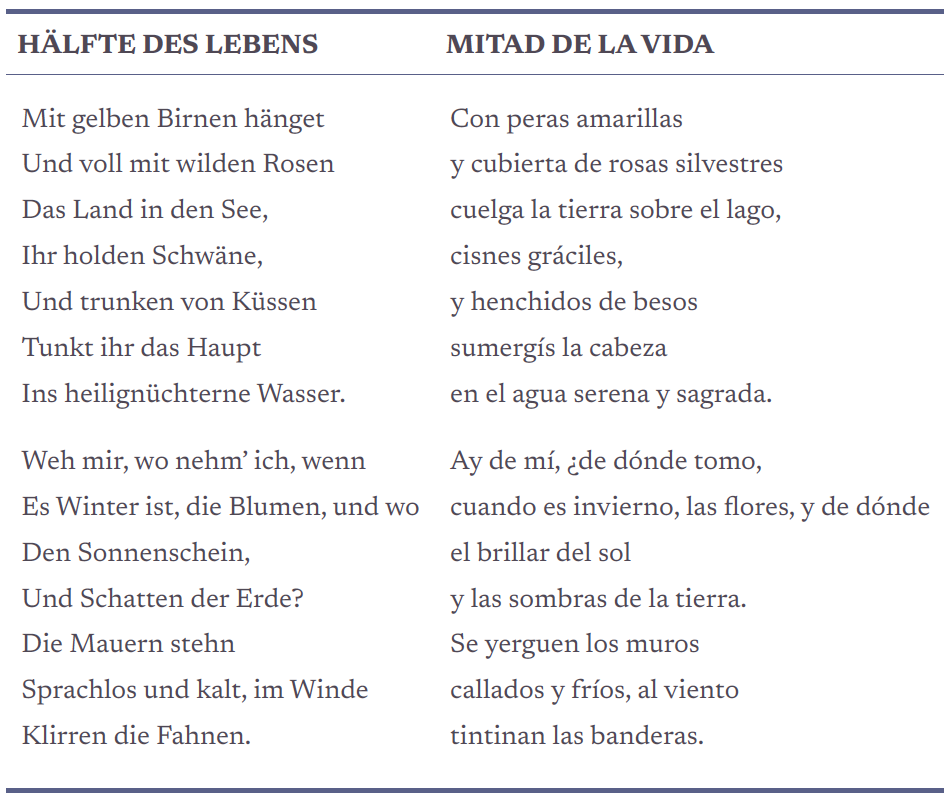 poema de Friedrich Hölderlin.
