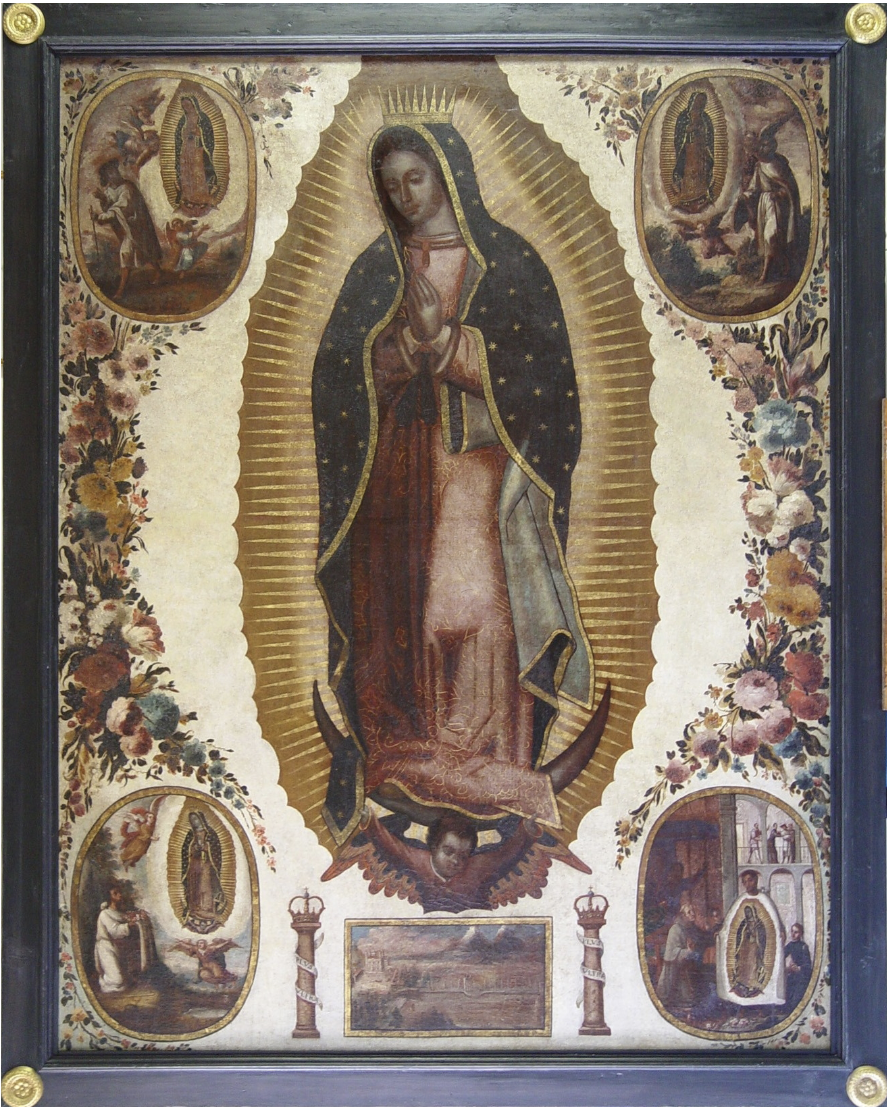Juan Correa (1716): Virgen de Guadalupe. Óleo sobre lienzo. Monasterio de las Descalzas Reales. © Patrimonio Nacional.