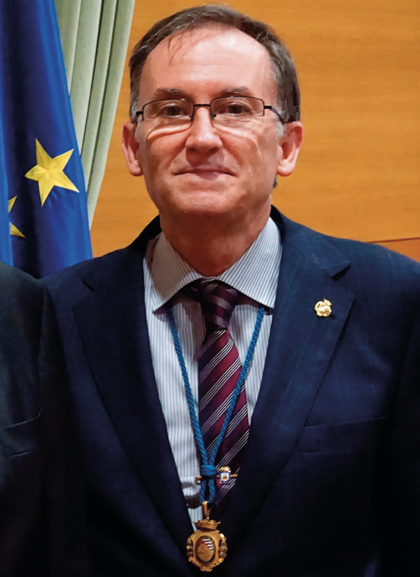 Fernando Orellana Ramos. Presidente de la Academia Malagueña de Ciencias.