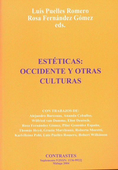 					Ver Suplemento IX (2004) "Estéticas: Occidente y otras culturas"
				