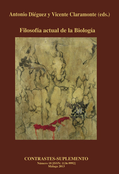 					Ver Suplemento XVIII (2013): "Filosofía actual de la biología"
				