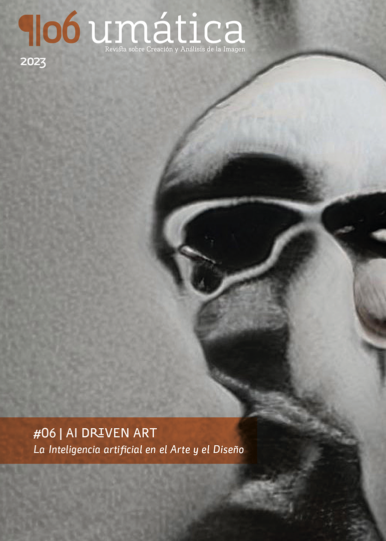 Portada nº6, 2023, AI DRIVEN ART La inteligencia artificial en al Arte y el Diseño