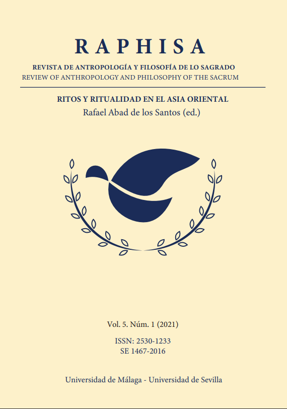 					Ver Vol. 5 Núm. 1 (2021): Enero-Junio 2021: Volumen monográfico «Ritos y ritualidades en Asia Oriental»
				