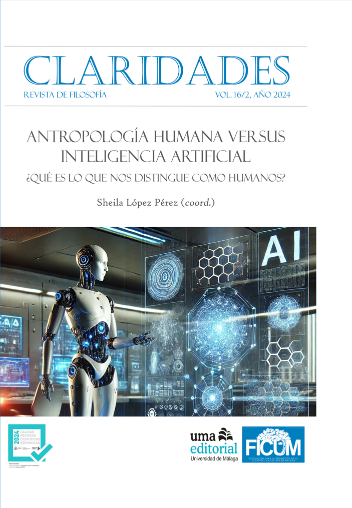 					Ver Vol. 16 Núm. 2 (2024): Antropología humana versus Inteligencia Artificial: ¿Qué es lo que nos distingue como humanos?
				