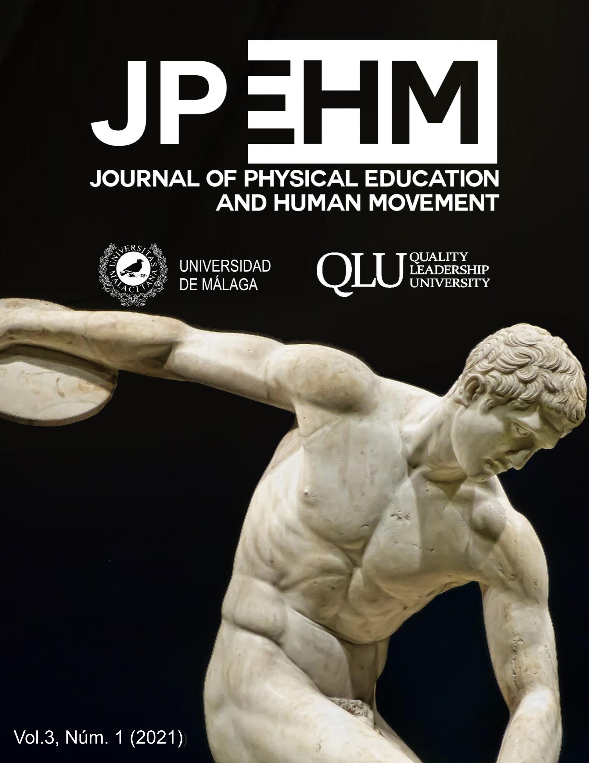 					Ver Vol. 3 Núm. 1 (2021): Journal of Physical Education and Human Movement
				