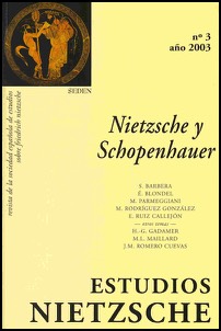 					Ver Núm. 3 (2003): Nietzsche y Schopenhauer
				