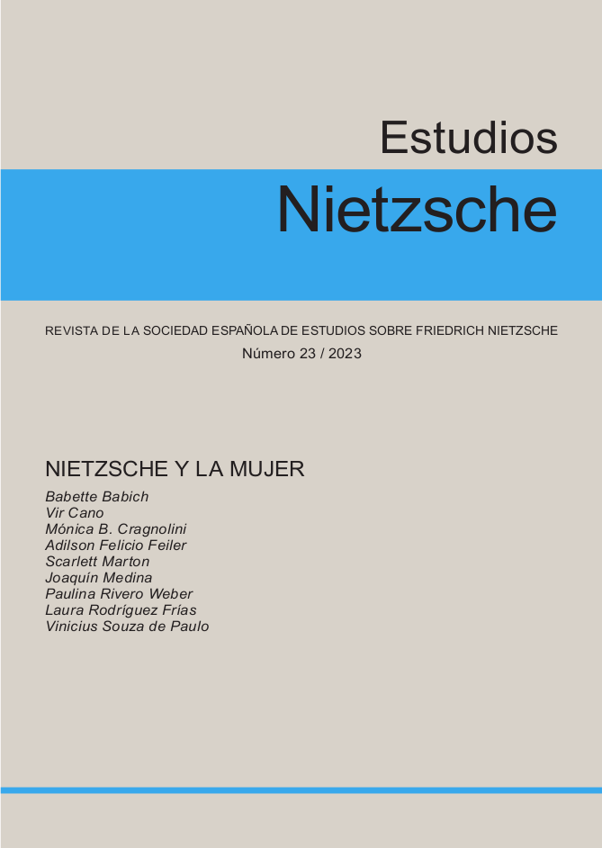 					Ver Núm. 23 (2023): Nietzsche y la mujer
				