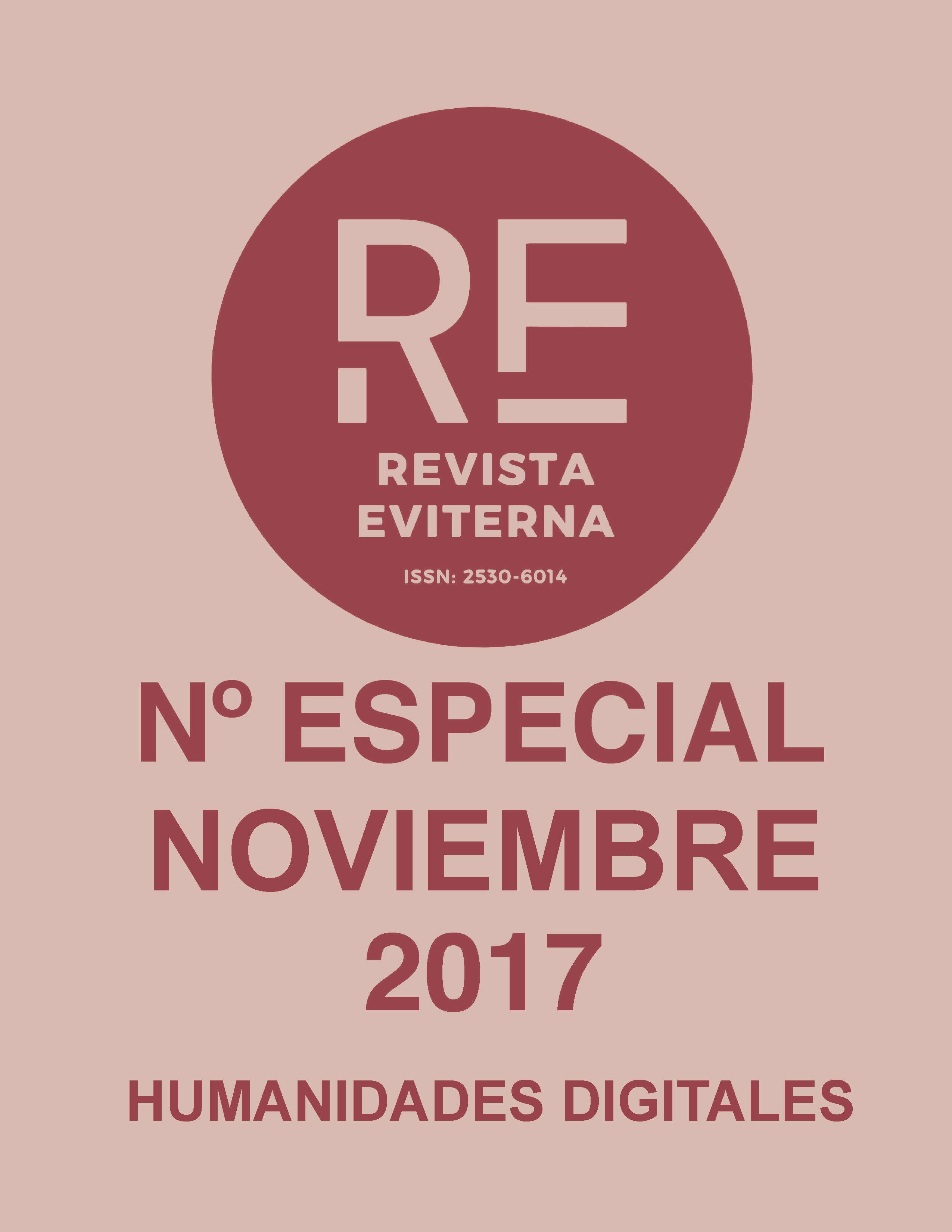 					Ver Núm. Especial 2 (2017): Revista Eviterna Nº Especial 2, noviembre 2017
				