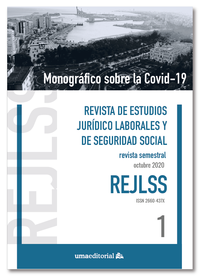 					View No. 1 (2020): Monográfico sobre la COVID-19
				
